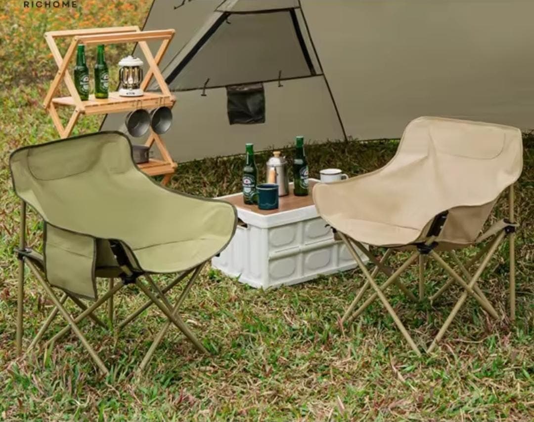 Camping  moon Chairs Outdoor oldable