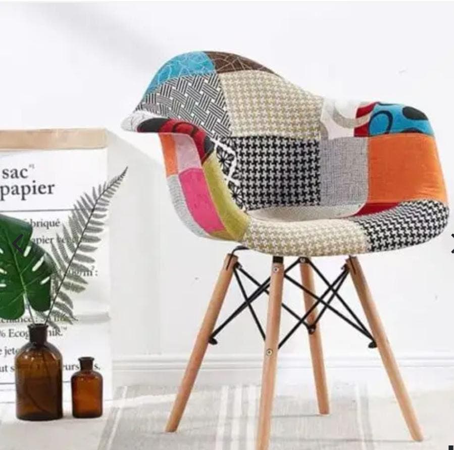 Bucket Patchwork Eames chair 