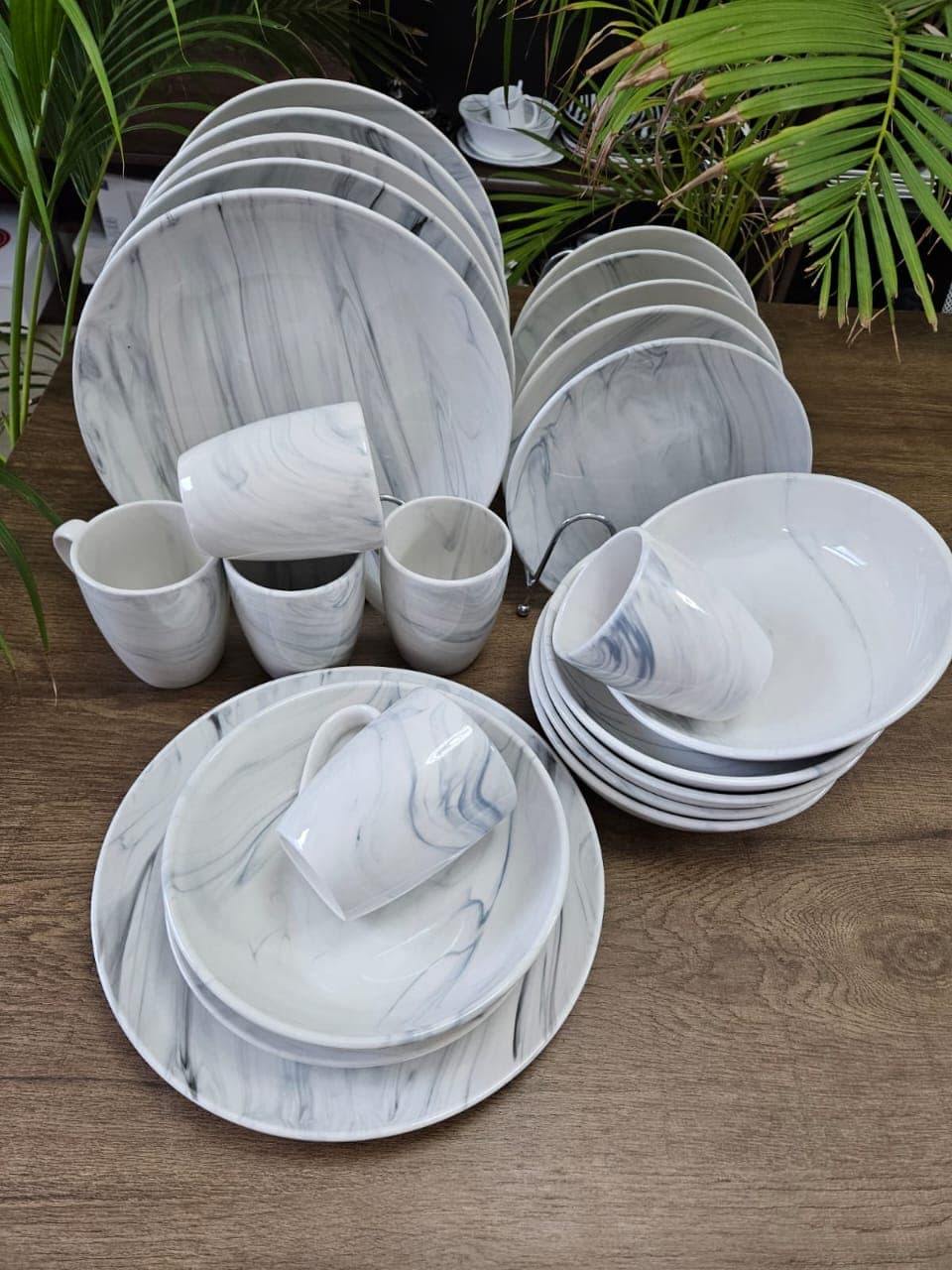 24pcs CERAMIC DINNER SET