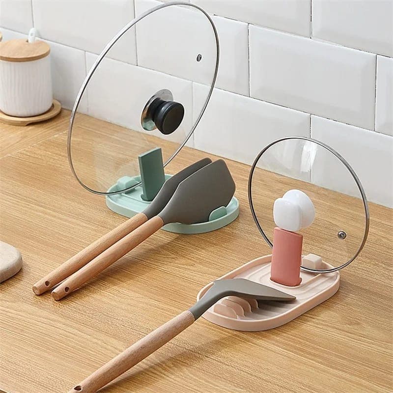 Nordic Style Pot Lid & Spoon Holder