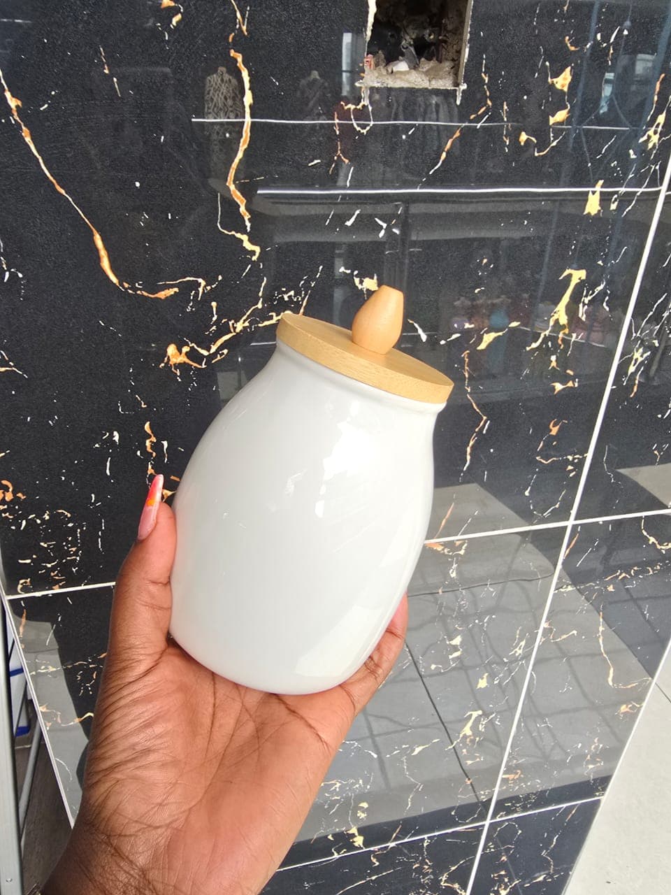 Single Ceramic Canister