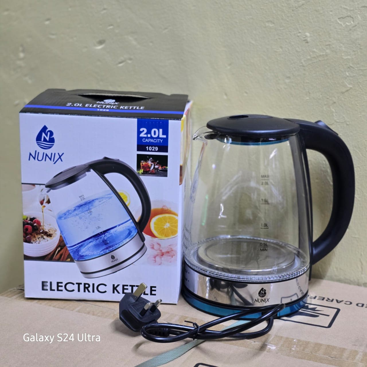 Nunix Electric Glass Kettle!