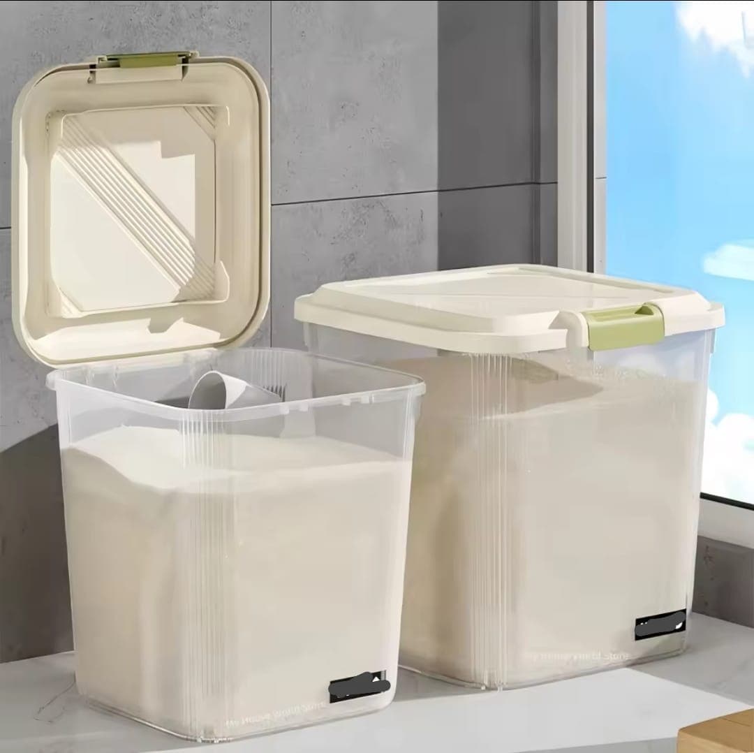Rice Bucket / Cereal Container