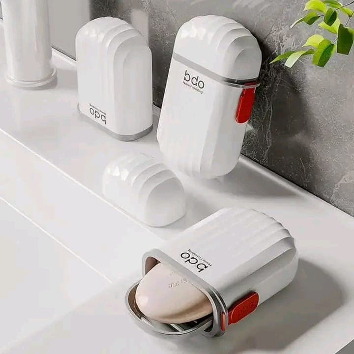Portable Travel Soap Holders with Soap Case