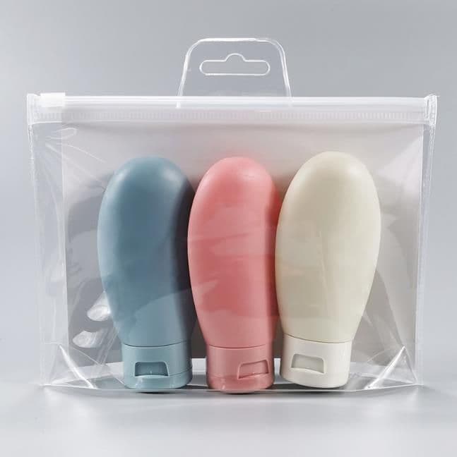 3pcs Nordic Style Portable Travel Bottles