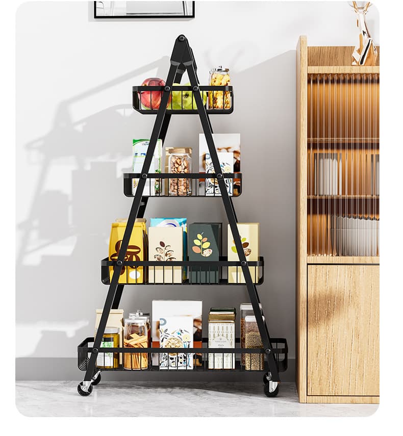 4-Layer Multifunctional Storage Rack
