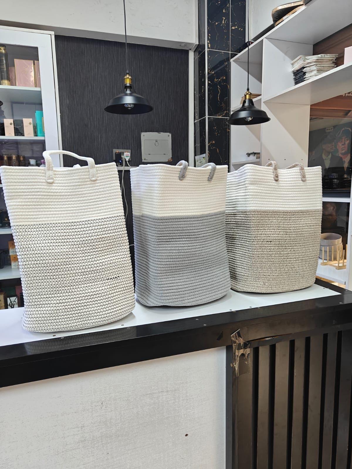 Rectangular Non-Woven Storage Basket