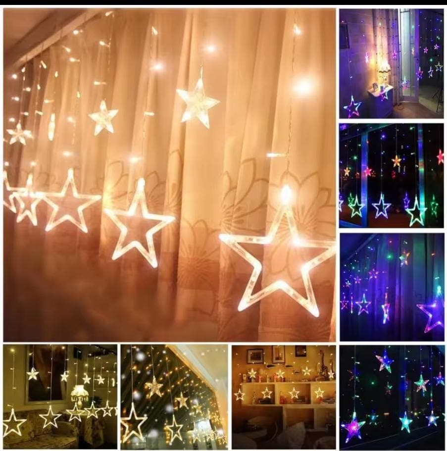 Star curtain light 1*3M Warm white only