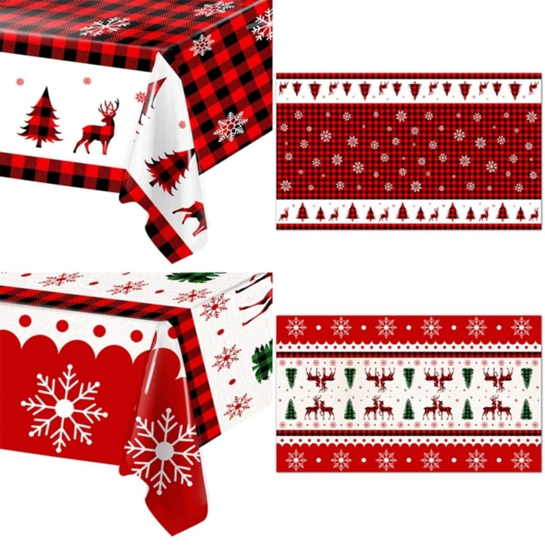Christmas Tablecloth Merry Chirstmas Decoration For Home